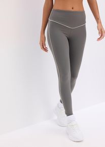 Legging de sport toucher coton - gris - taille 42/44 (M) - bonprix