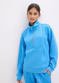 Veste de sport &agrave; col montant - bleu - taille 50/52 (XL) - bonprix