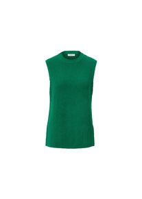 Tchibo - Bezrękawnik o grubym splocie - dla pań - rozmiar L 44/46 - kolor: zielony