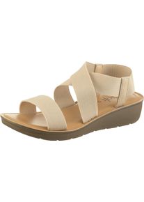 Damer Sandaletter Yttermaterial i textil vanilj Gr&ouml;&szlig;e 39