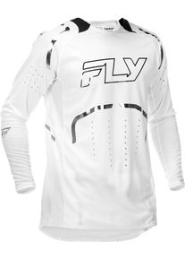 Fly Racing Evolution DST Flash L.E., jersey , color: White/Silver/Black , size: L
