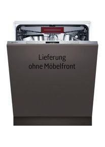 Neff vollintegrierbarer Geschirrsp&uuml;ler N 70 &raquo;S197TCX00E&laquo; 14 Ma&szlig;gedecke Gap Light: seitliches Licht zeigt Reinigungsvorgang