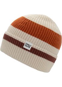 Chillouts Beanie &raquo;Bastian Hat&laquo; mit sportlichem Streifen-Design, Logo-Label