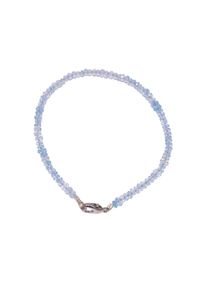 Firetti Armband &raquo;Schmuck Geschenk Silber 925 Armschmuck Armband Edelstein Topas&laquo; Made in Germany - mit Blautopas bunt, Gr&ouml;&szlig;e 17