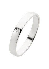 Firetti Trauring &raquo;Schmuck Geschenk Gold Hochzeit Ehering Trauring "LIEBE"&laquo; Made in Germany, wahlweise mit oder ohne Brillant wei&szlig;, Gr&ouml;&szlig;e 17,5