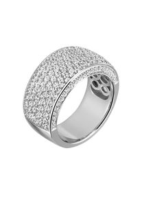 Firetti Fingerring &raquo;Schmuck Geschenk Silber 925 Silberring&laquo; mit Zirkonia (synth.) silberfarben, Gr&ouml;&szlig;e 58