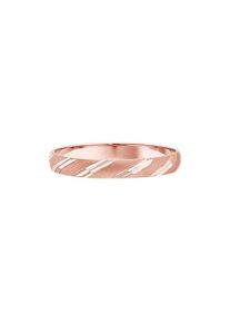 Firetti Trauring &raquo;Schmuck Geschenk Gold 375 Hochzeit Ehering "LIEBE"&laquo; Made in Germany, wahlweise mit oder ohne Brillant rosegold, Gr&ouml;&szlig;e 22