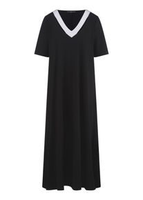 Emilia Lay - Jersey-Kleid, schwarz, Gr. 46, Viskose