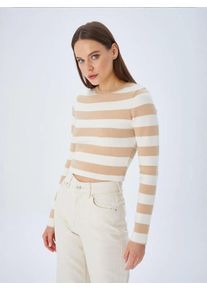 MixRay Pull-over beige, blanc taille S-L