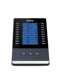 Yealink EXP43, exp. modul s farebn&yacute;m LCD, 60 hr., K tel. T43U/T46U/T48U