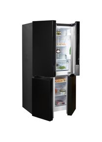 Siemens, Multi Door iQ500 &raquo;KF96NAXEA&laquo; 183 cm hoch 91 cm breit noFrost, hyperFresh Schubladen, LED-Licht, superK&uuml;hlen, superGefrieren, Geb&uuml;rsteter 