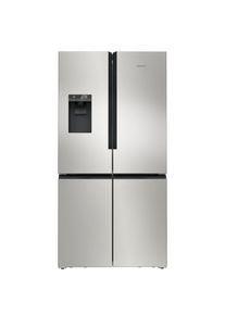 Siemens, Multi Door iQ700 &raquo;KF96DPPEA&laquo; 183 cm hoch 90, 5 cm breit, Geb&uuml;rsteter Stahl AntiFingerprint, Geb&uuml;rsteter Stahl AntiFingerprint
