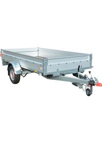 Stema, PKW-Anh&auml;nger &raquo;BASIC ST 1000-25-13.1&laquo; inkl. St&uuml;tzrad, silberfarben,