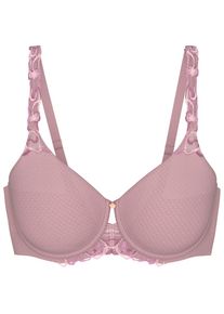 Triumph, Minimizer-BH &raquo;Wild Azalea Florale&laquo; Spitzendetails, Satin-Jacquard, Tr&auml;ger verstellbar, blossom kiss, 75 - Cup E