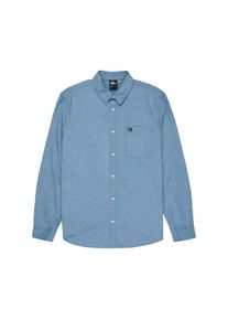 Quiksilver, Herren, Langarmhemd &raquo;Yosemite Chambrayls&laquo;, Flintstone, US-Gr&ouml;&szlig;en, L -US-Gr&ouml;&szlig;en, Flintstone, Stoff: Baumwolle Chambray [150 g/m2]