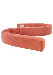 Tr&auml;umeland Tr&auml;umeland Nestchenschlange , Rostfarben , Textil , Stern , F&uuml;llung: Vlies,Vlies , 200 cm , schadstoffgepr&uuml;ft , Schlafen, Babybettausstattung, Babynestchen & Nestchenschlangen, Nestchenschlange