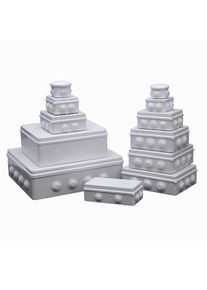 RA RT Wholesale ABS Plastic IP65 IP55 Waterproof Junction Box DIY Outdoor Electrical Connection Box Cable Branch Box