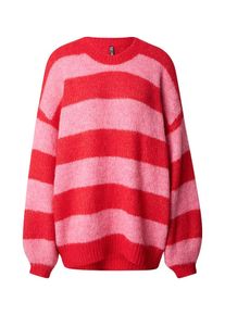 Pieces Pull-over oversize 'PCRASMINE' rouge taille XS