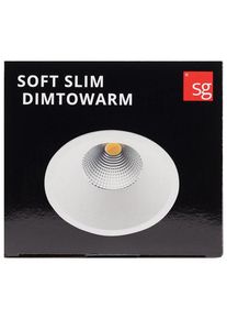 SG Armaturen Soft Slim Isosafe DimToWarm White