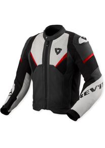 Revit Automate, leather jacket , color: Black/White , size: 46