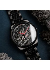 Holzkern; Wood Watch Pacemaker (Marble/Marble), Men, Natural wood