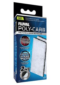 Fluval Poly/Carbon Cartridge 2 pack U2