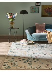 benuta Nest Vaskbart teppe Milly Veelkleurig 160x230 cm Botaniske planter og blomster