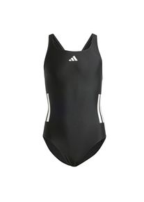 adidas Performance Modă de plajă sport '3-Stripes C-Back Swimsuit' Fete negru, Mărimea 164