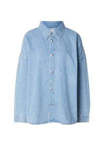 Calvin Klein Jeans Kvinnor Blus ljusbl&aring; Storlek XS