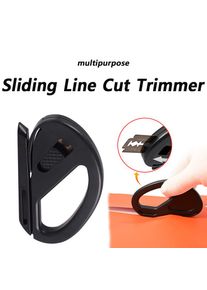 5pcs packaging paper manual cutter, kraft paper sliding safety cutting trimmer, scrapbook tool, car color changing film cutting