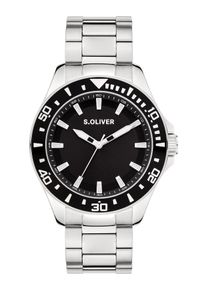 s.Oliver Montre &agrave; affichage analogique Homme argent taille One Size