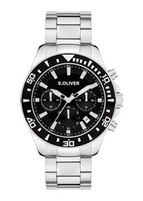 s.Oliver Montre &agrave; affichage analogique Homme argent taille One Size
