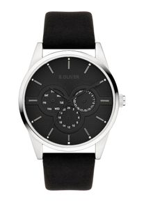 s.Oliver Montre &agrave; affichage analogique Homme noir taille One Size