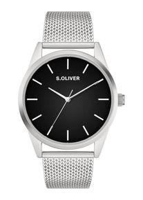 s.Oliver Montre &agrave; affichage analogique Homme argent taille One Size
