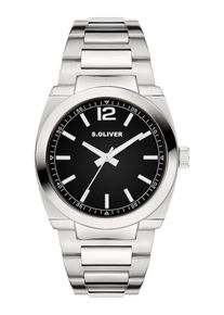 s.Oliver Montre &agrave; affichage analogique Homme argent taille One Size
