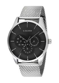 s.Oliver Montre &agrave; affichage analogique Homme argent taille One Size