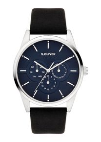 s.Oliver Montre &agrave; affichage analogique Homme noir taille One Size