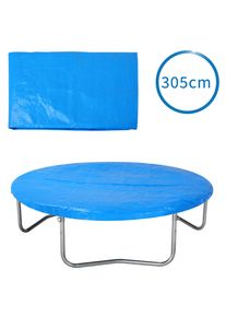 Monzana Abdeckung Trampolin Blau &Oslash;305cm