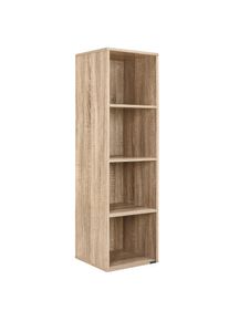 Casaria Boekenkast Skylar Eiken 106x30x30cm