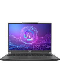 MSI Creator A16 AI+ A3HVFG-285XIT (16", 1000 GB, 32 GB, Nummernblock, AMD Ryzen AI 9 365), Notebook, Grau