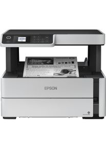 Epson ET-M2170 EcoTank (Tintentank, Schwarz-Weiss), Drucker, Weiss