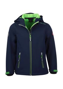 Trollkids, Unisex, Skijacke, Trollfjord (104), Blau, 104