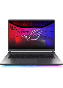 ASUS ROG Strix G18 U9-275HX 32 2 5070Ti G815LR-S9005W W11H (18", 2000 GB, 32 GB, DE, Intel Core Ultra 9 275HX), Notebook, Grau, Gr&uuml;n, Schwarz
