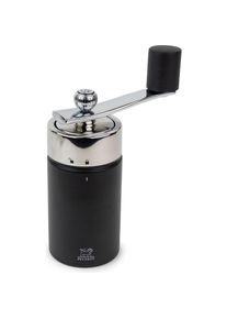 Peugeot Muskatm&uuml;hle ISEN mit Kurbel 15 cm buche schwarz, Pfefferm&uuml;hle + Salzm&uuml;hle, Schwarz