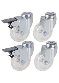 D&Ouml;RNER+HELMER D&ouml;rner + Helmer, M&ouml;belrollen, 4506551 Lenkrolle mit Feststeller Rad-Durchmesser 75 mm Tragf&auml;higkeit max. 50 kg