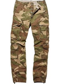 Vintage Industries Pack Camo, cargo pants , color: Brown/Olive/Beige , size: M