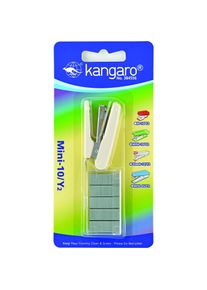 Kangaro, B&uuml;roklammer, Hefter + heftklammern, heftklammern bis zu 10 blatt, blister, beige (1 x)