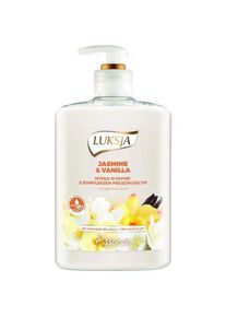 Luksja, Handseife, Fl&uuml;ssigseife mit Jasmin und Vanille (Handseifenspender, Fl&uuml;ssigseife)