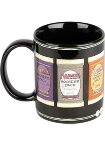 KONIX Magic the Gathering Tasse Booster Packs 320 ml, Tasse, Schwarz, Mehrfarbig