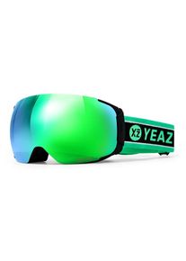 YEAZ, Skibrille &raquo;Ski- und Snowboard-Brille TWEAK-X&laquo;, gr&uuml;n, Skibrille